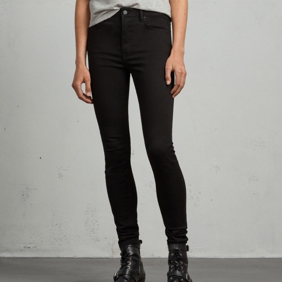 All Saints Denim - All Saints Stilt High Waisted Skinny Jeans NWT